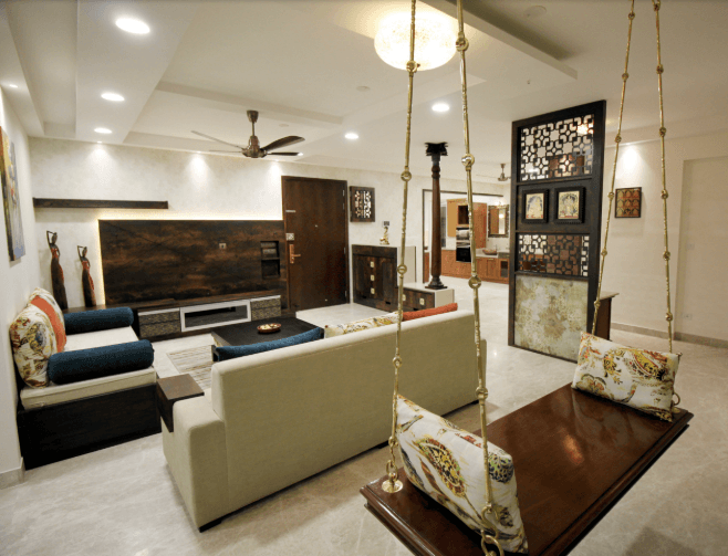 Indian + Modular style interiors